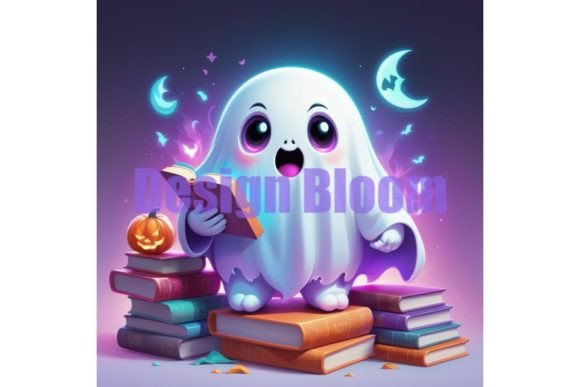Download Free Halloween Party with Ghost - Art Collection