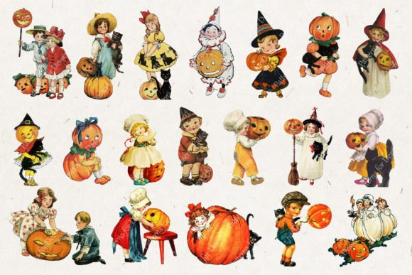 Download Halloween Kids &amp; Costumes Clip Art - Art Collection