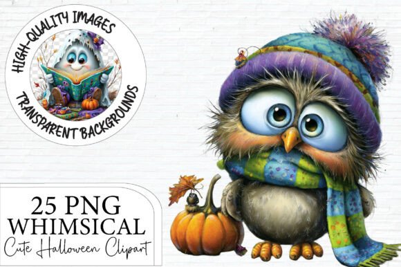 Download Whimsical Cute Halloween Clipart - Art Collection