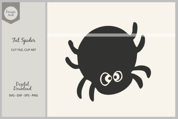 Download Fat Spider SVG, Halloween Clipart - Art Collection