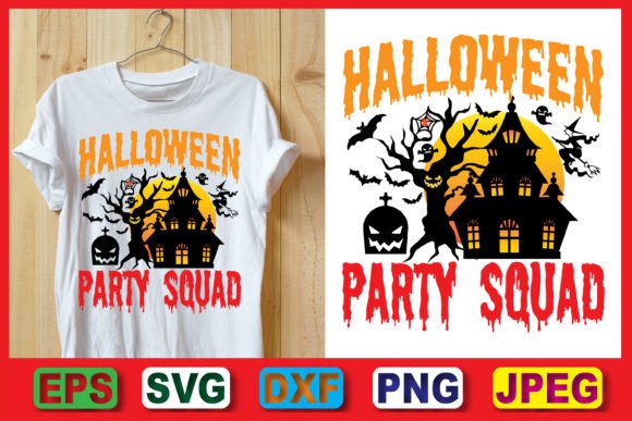 Download Halloween Party Squad, Halloween T-shirt - Art Collection