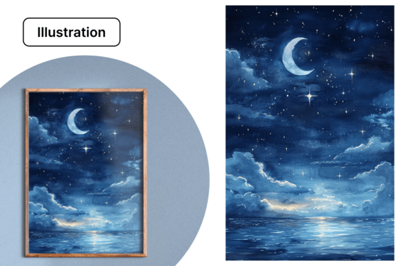 Download Ethereal Night Sky Digital Art - Art Collection