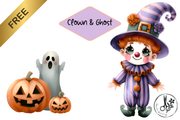 Download **FREE** Clown &amp; Ghost Clip Art - Art Collection