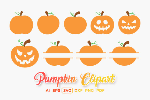 Download Pumpkin SVG - Halloween Clipart - Art Collection