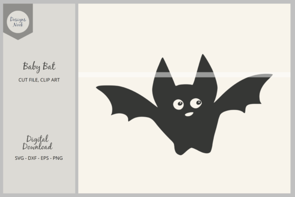 Download Flying Baby Bat SVG, Halloween Clipart - Art Collection